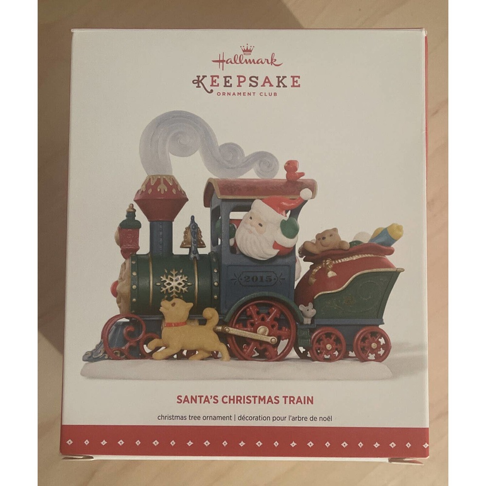 HALLMARK Keepsake 2015 Santa Christmas Train Event Exclusive 15 Signature’s NIB